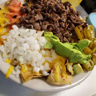 a plate of food