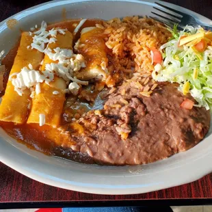 a plate of food