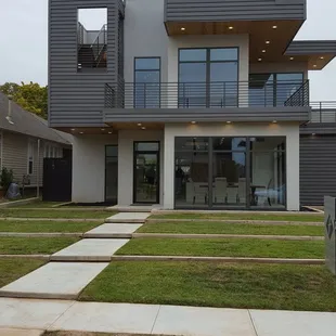 A modern townhome in central OKC