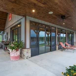 Custom sliding glass doors