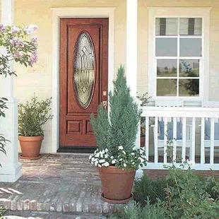 Thermal Windows also sells and installs beautiful, energy-efficient Therma-Tru doors