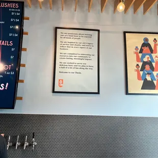 a man standing in front of a bar