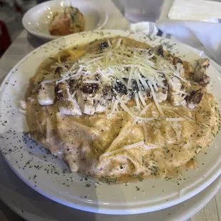 Cajun Fettuccine Alfredo