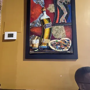 Art work on the walls