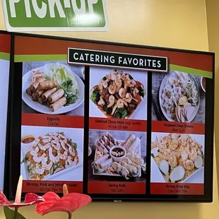 Catering options