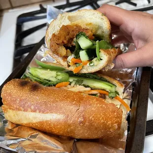 Thit nuong aka Grilled Pork Sandwich