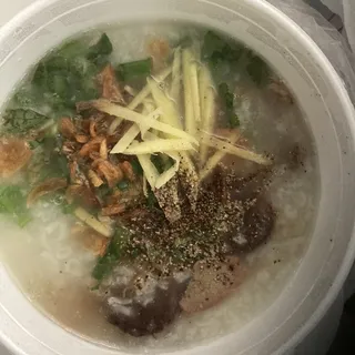 Pork Intestine Porridge