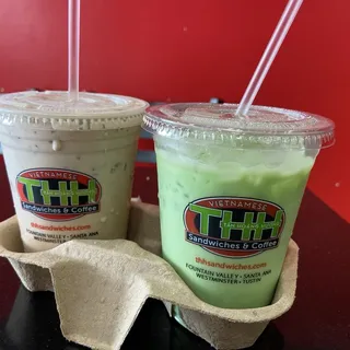 Mung Bean Pandan Leaf Drink