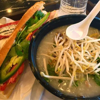 Vietnamese Ham and Pate Sandwich