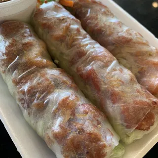 Grilled Pork Spring Rolls