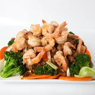 Noodles with Shrimp and Squid $30, $40, $50 trays
