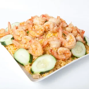 Shrimp Fried Rice $30, $40, $50 sizes