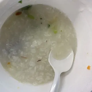 Pork Intestine Porridge Soup