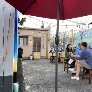 Patio area