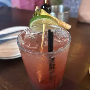 Cherry mocktail