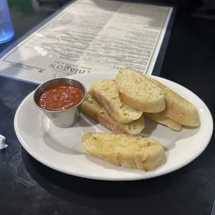 Complimentary bread