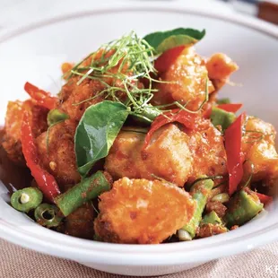 Pad prig  Khing stir-fried the most popular dish in Thailand :)