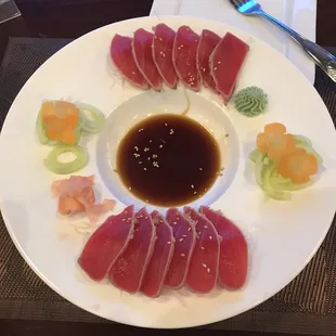 Seared tuna