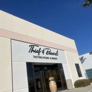 The outside