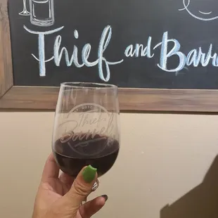 Enjoying a great night of wine with great friends