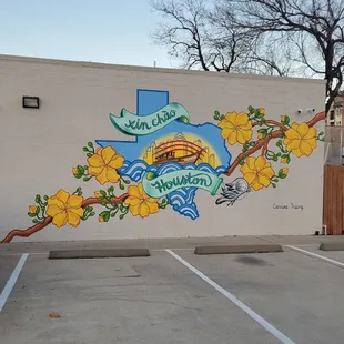 Outside mural