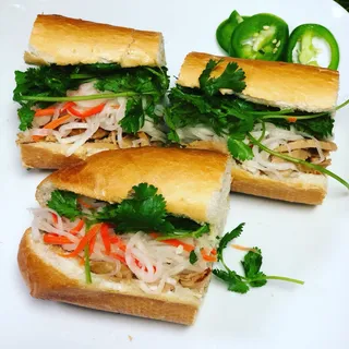 Vegan Teriyaki Chicken Banh Mi