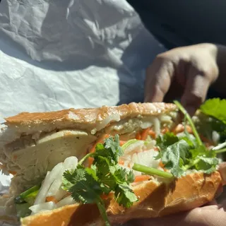 Vegan Meatloaf Banh Mi