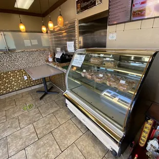 the interior of a restaurant