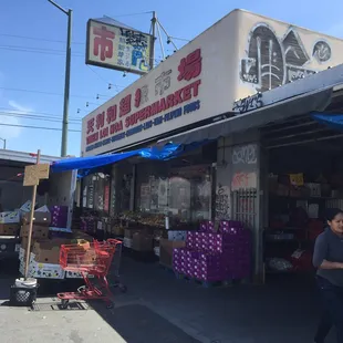 Great Asian market with diverse goods selection