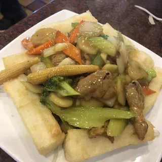 15. Phở Áp Chảo Gà Nước