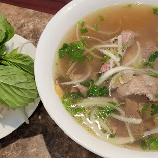 Pho Dac Biet, $12.95 – 5 Stars.  Combo pho with everything