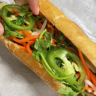 Pork bahn mi