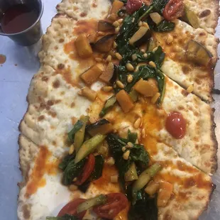 White Wine Veggie Pizza