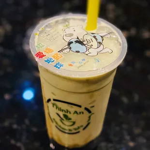 Avocado Smoothie with Boba