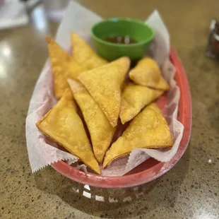 12a. Krab Meat Rangoon (8 Pcs)