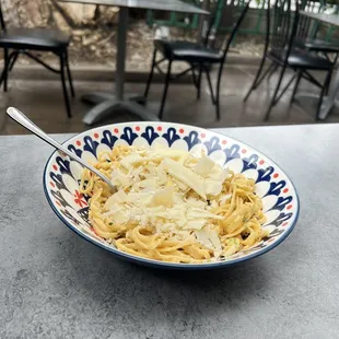 Thinkers pasta.