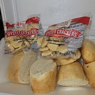 Complimentary Sourdough Bread with Extra Soup Crackers for my Clam Chowder (if ordering for delivery/pickup)- you should request these items