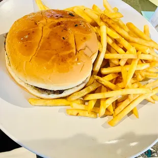 Props to their cheeseburger kids meal