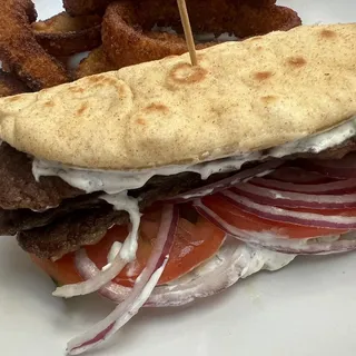 Gyro Sandwich Lunch