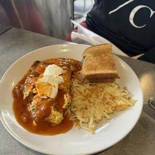 Sausage Supreme Omelette