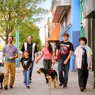 Family Session, Downtown Albuquerque