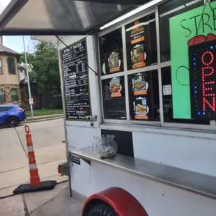 Taco truck/menu