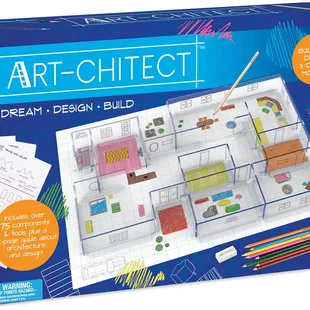 Aspiring architects and future interior designers practice their skills with this introduction to architecture...