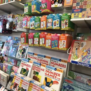 Flash cars and more Kumon workbooks