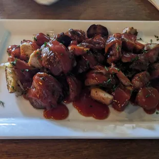 Brisket hash at Thinking Man Tavern, Decatur