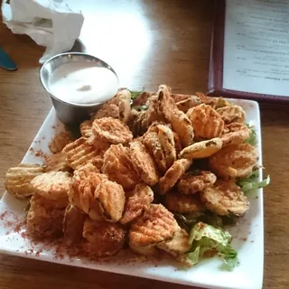 Spicy Fried Pickles