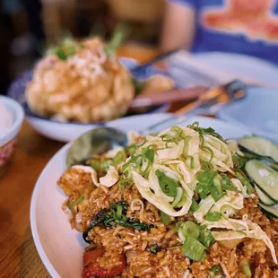 Fried rice Kua Khao Jaew Bong