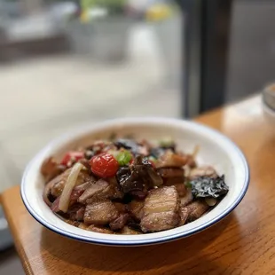 Pork belly (@dumplingadventuress)