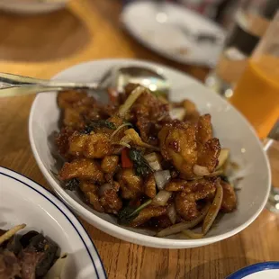 Kapao kob - okay- tastes like general Tso's chicken