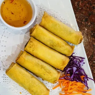 Vegetable egg rolls